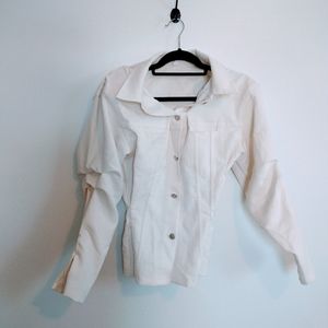 Solar cream corset jacket